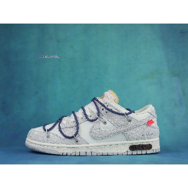 Off-White x Nike Dunk Low Lot 18 of 50 DJ0950-112 Sail/Neutral Grey Sneakers