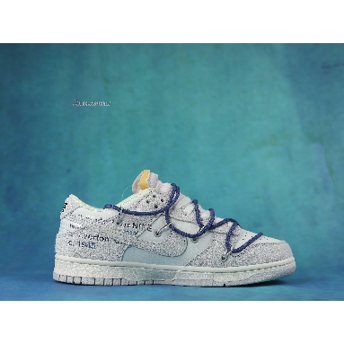 Off-White x Nike Dunk Low Lot 18 of 50 DJ0950-112 Sail/Neutral Grey Sneakers