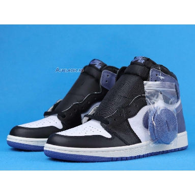 Air Jordan 1 High OG Blue Moon 555088-115-02 Summit White/Blue Moon-Black Sneakers