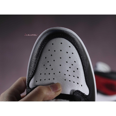 Air Jordan 1 High OG Black Toe 555088-125-02 White/Black-Varsity Red Sneakers