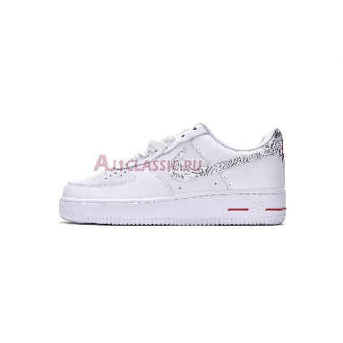 Nike Air Force 1 Low Topography Pack - White University Red DH3941-100 White/Black/University Red Sneakers