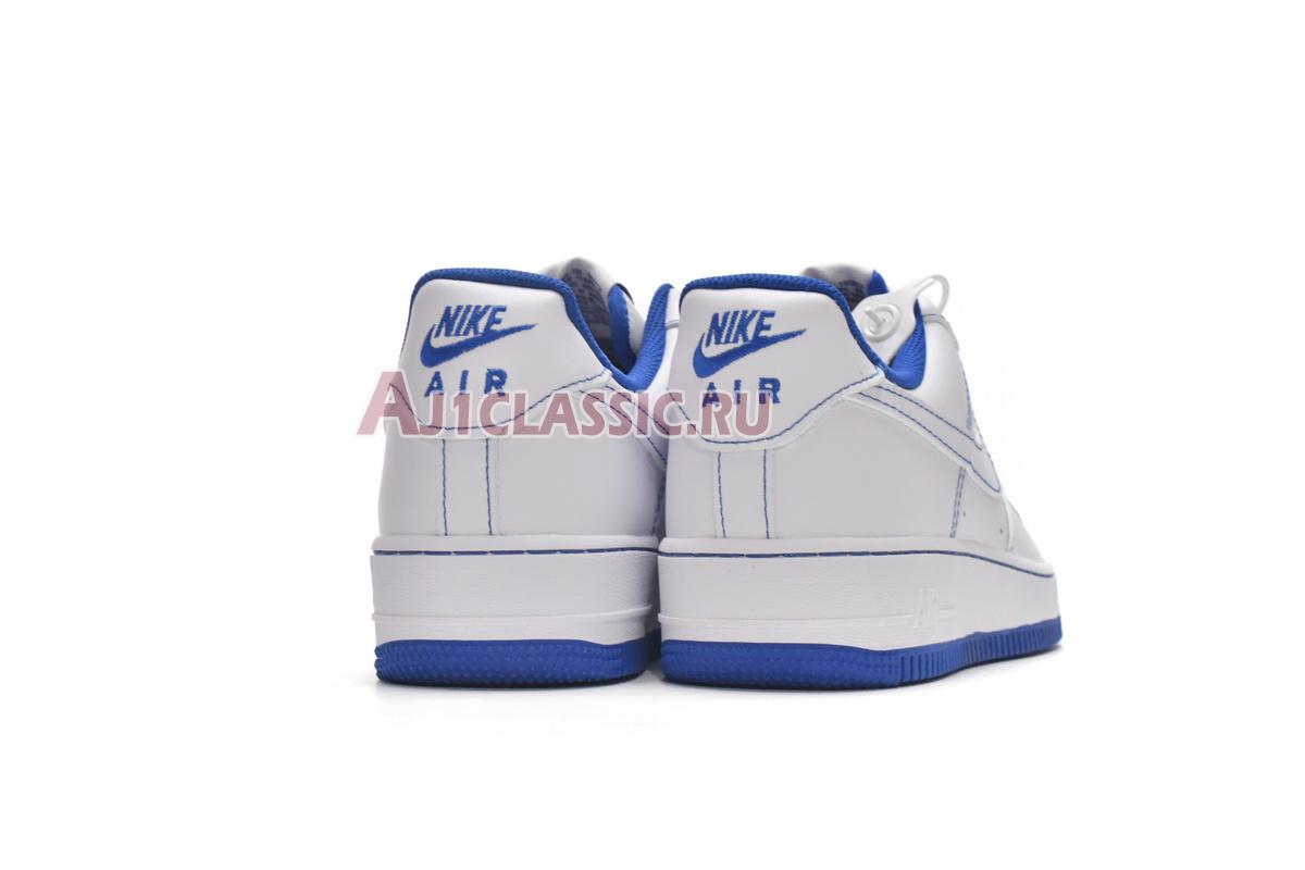 Nike Air Force 1 07 "Contrast Stitch - White Game Royal" CV1724-101
