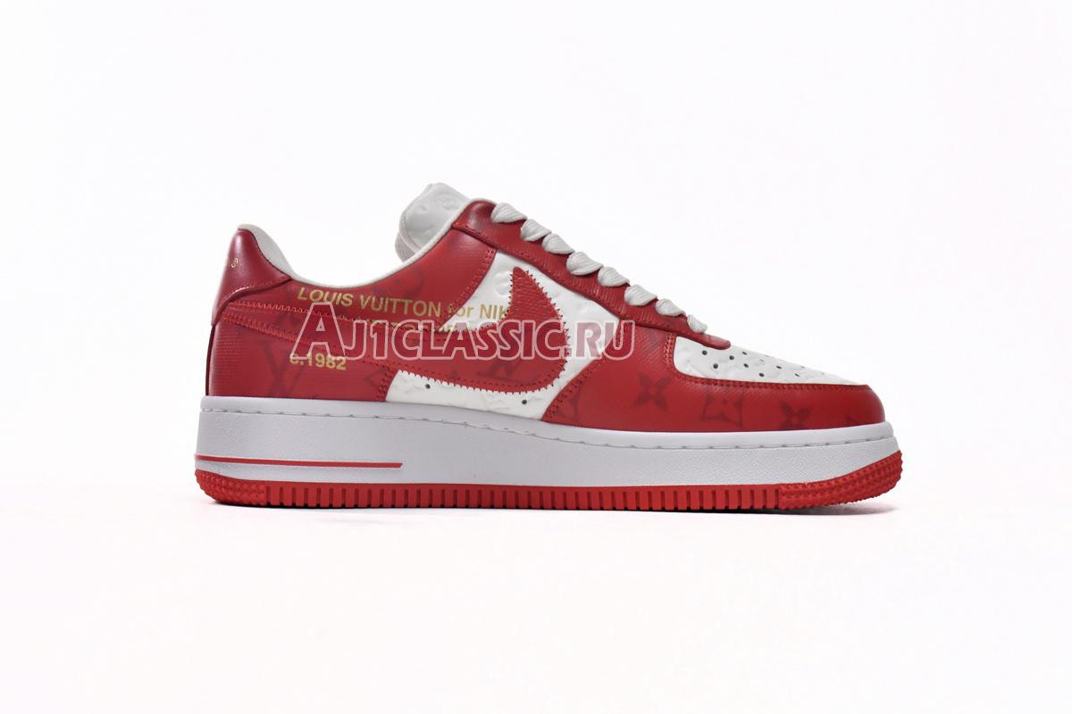 Louis Vuitton x Nike Air Force 1 Low "White Comet Red" MS0232