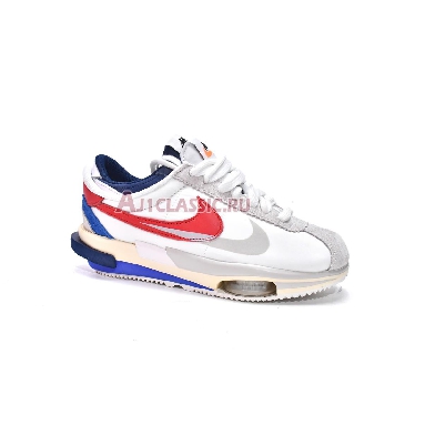Sacai x Nike Cortez 4.0 OG DQ0581-100 White/Varsity Red/Varsity Royal Sneakers