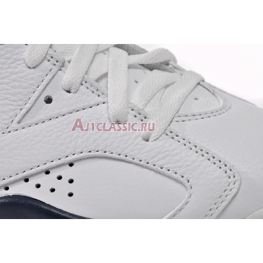 Air Jordan 6 Retro Midnight Navy 2022 CT8529-141 White/Midnight Navy Sneakers