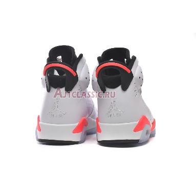 Air Jordan 6 Retro White Infrared 2014 384664-123 White/Infrared-Black Sneakers