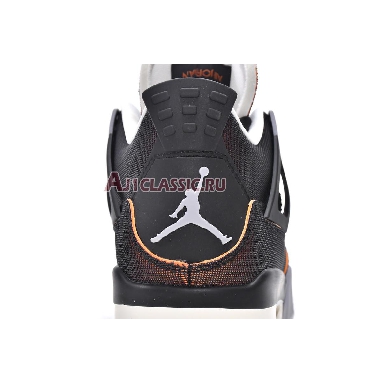 Air Jordan 4 Retro Starfish CW7183-100 Sail/Black/Starfish/Light Smoke Grey Sneakers
