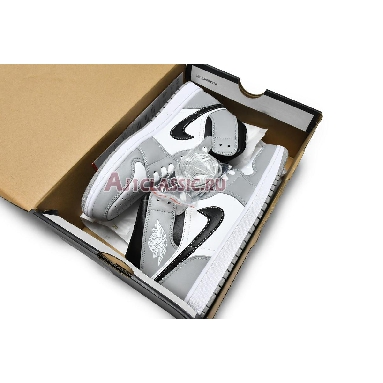 Air Jordan 1 Mid Light Smoke Grey 554724-078 Light Smoke Grey/White-Anthracite Sneakers