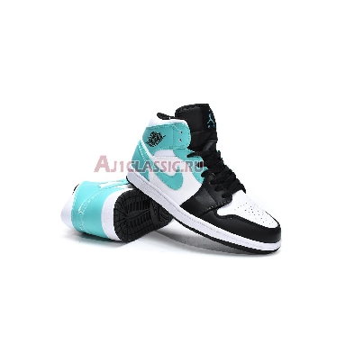 Air Jordan 1 Mid Tropical Twist 554724-132 White/Black/Tropical Twist Sneakers