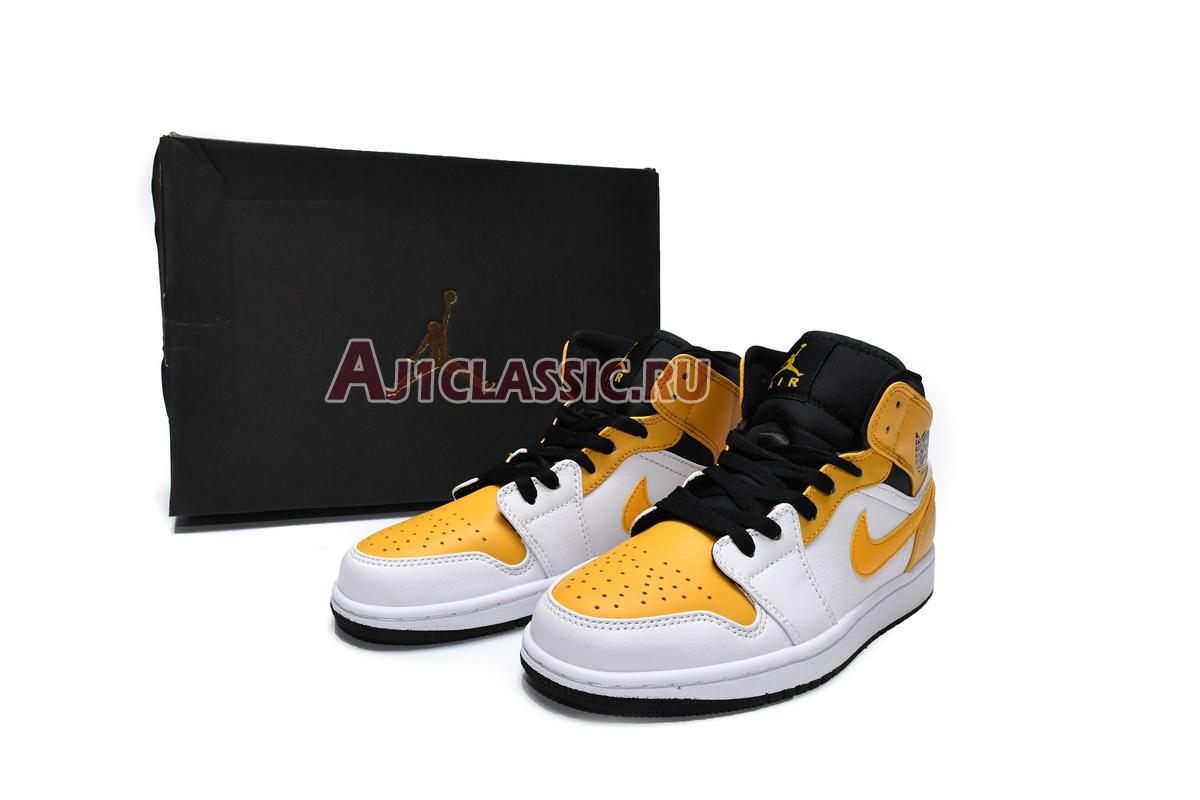Air Jordan 1 Mid "University Gold" 554724-170