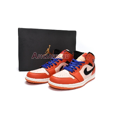 Air Jordan 1 Retro Mid SE Team Orange 852542-800 Team Orange/Black Sneakers