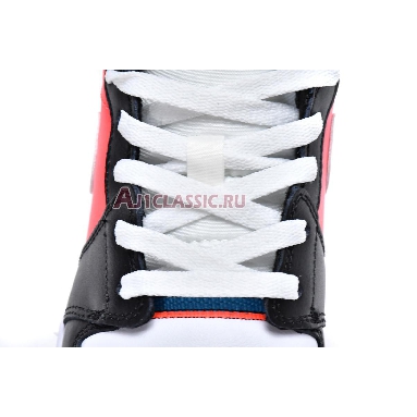 Air Jordan 1 Mid  SE Diamond CV4891-001 Black/White/Blue Orbit Sneakers