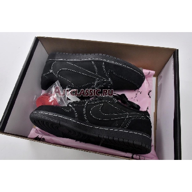 Travis Scott x Air Jordan 1 Low OG SP Black Phantom DM7866-001 Black/Phantom Sneakers