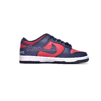 Supreme x Nike Dunk Low SB By Any Means - Red Navy DO7412-982 Red/Navy Sneakers