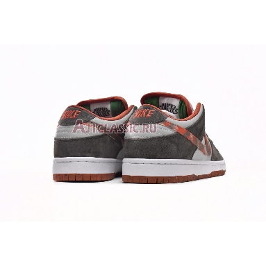 Crushed D.C. x Nike Dunk Low SB Golden Hour DH7782-001 Olive Grey/Mantra Orange/Rattan Sneakers