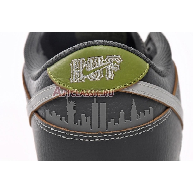 HUF x Dunk Low SB Wait,What!? Friends & Family FD8775-002 Anthracite/Electric Green/Medium Grey Sneakers