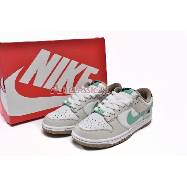 Nike Dunk Low GS Split DX6063-131 White/Tan/Mint/Milk Tea Sneakers
