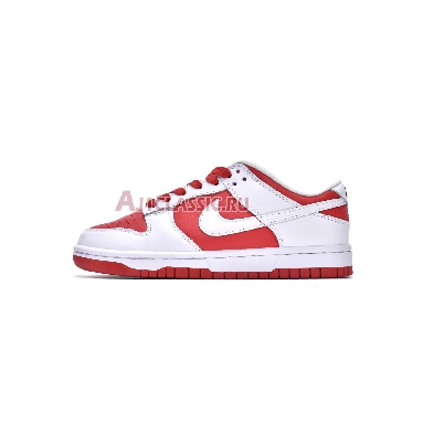Nike Dunk Low GS Championship Red CW1590-600 University Red/White/Total Orange Sneakers