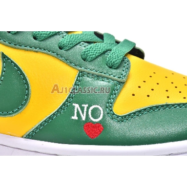 Supreme x Nike Dunk Low SB By Any Means - Brazil DO7412-983 Green/Yellow/White Sneakers