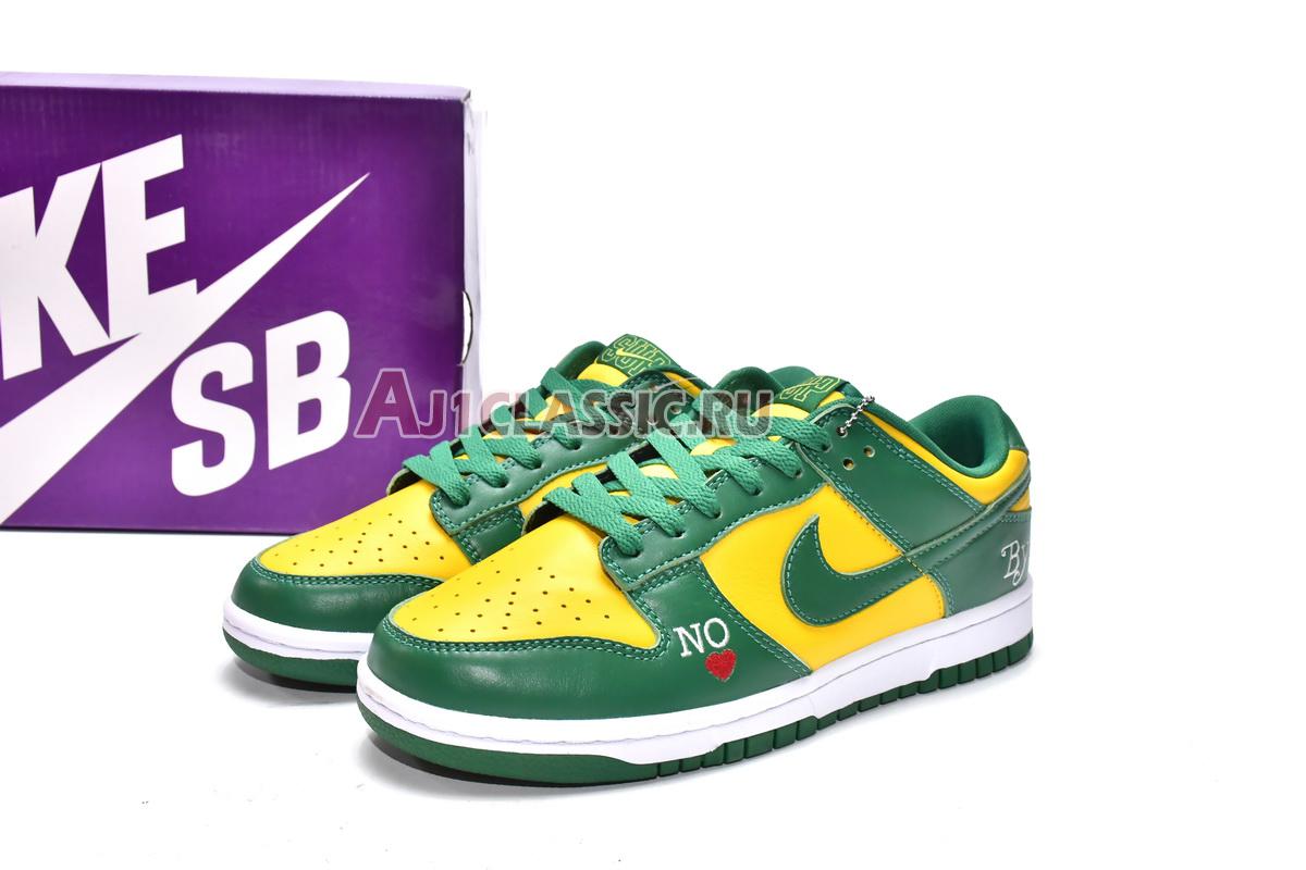 Supreme x Nike Dunk Low SB "By Any Means - Brazil" DO7412-983