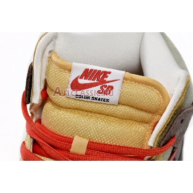 Color Skates x Nike Dunk High SB Kebab and Destroy CZ2205-700 Brown/Tan/Red/Tzatziki Sneakers