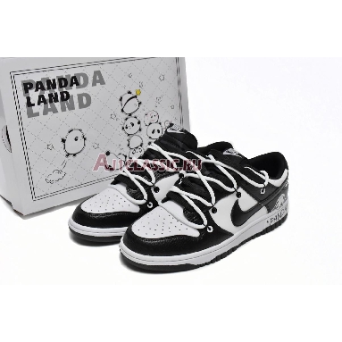 Off-White x Nike Dunk Low Panda DD1391-100-003 Black/Anthracite/White Sneakers