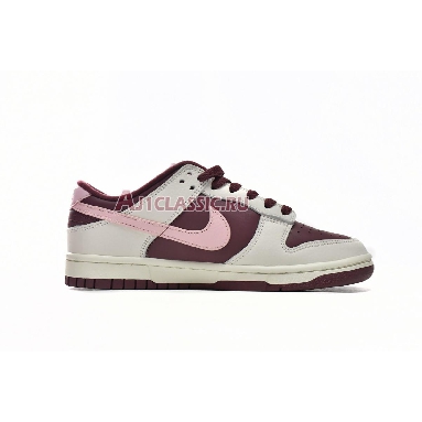 Nike Dunk Low Valentines Day DR9705-100 Pale Ivory/Medium Soft Pink-Night Maroon Sneakers