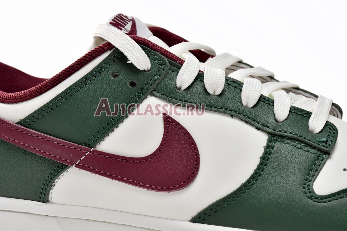 Nike Dunk Low "Gorge Green Team Red" FB7160-161