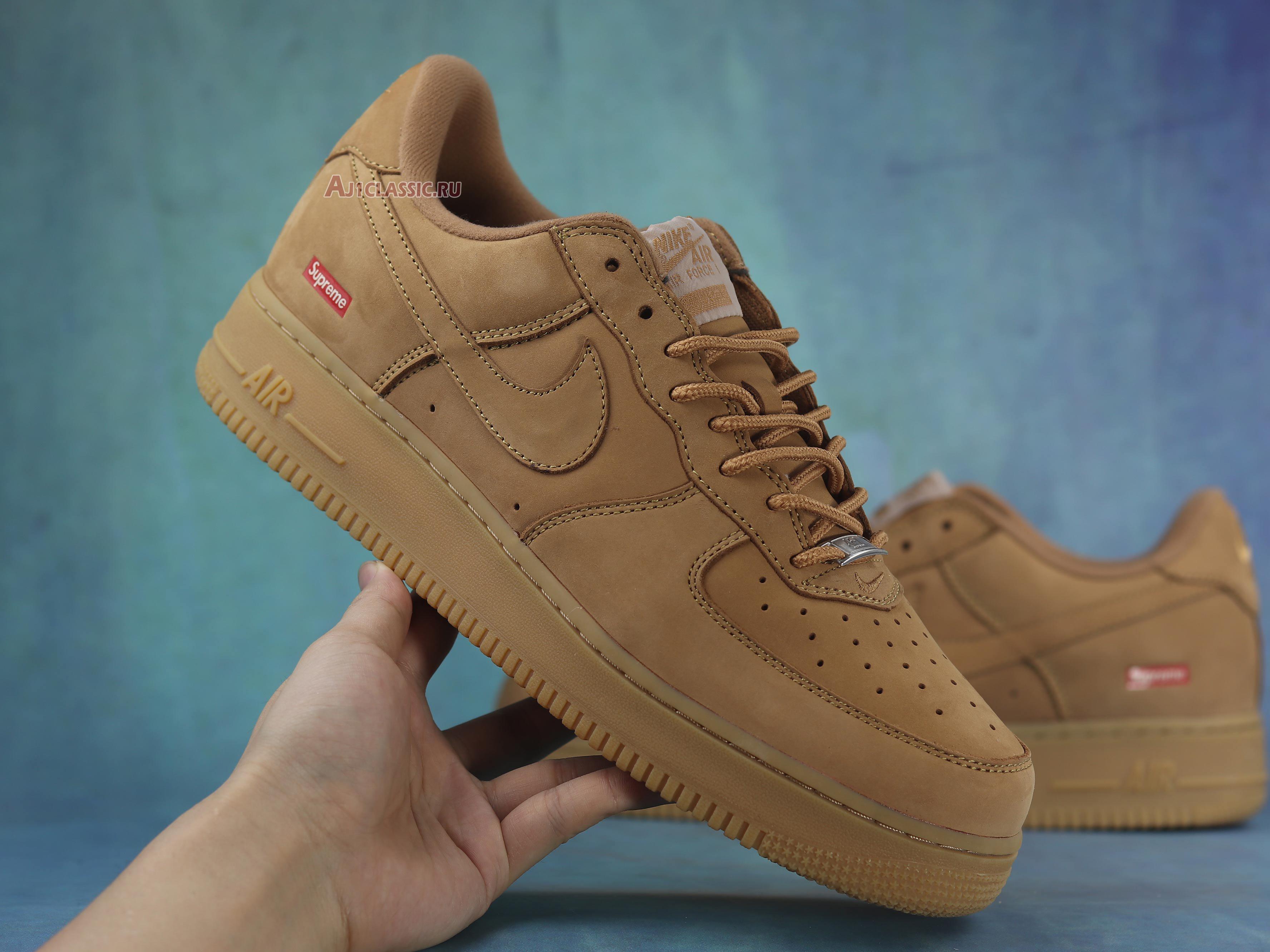 Supreme x Nike Air Force 1 Low SP "Wheat" DN1555-200