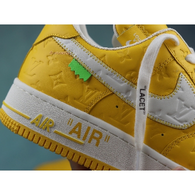 Louis Vuitton x Nike Air Force 1 Low Yellow NAF1LV-06 Yellow/White/Gold Sneakers