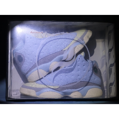 SoleFly x Air Jordan 13 Retro DX5763-100 Muslin/Light Smoke Grey/Gum Light Brown/Celestine Blue Sneakers