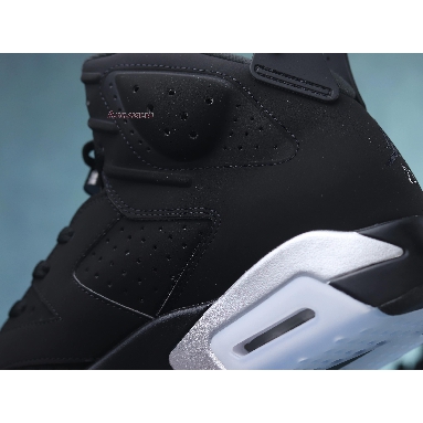 Air Jordan 6 Retro Chrome DX2836-001 Black/Metallic Silver/Black Sneakers