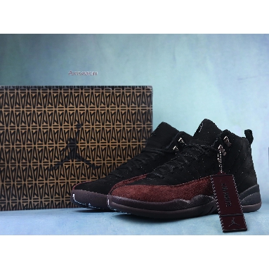 A Ma Maniére x Air Jordan 12 Retro Black DV6989-001 Black/Black-Burgundy Crush Sneakers
