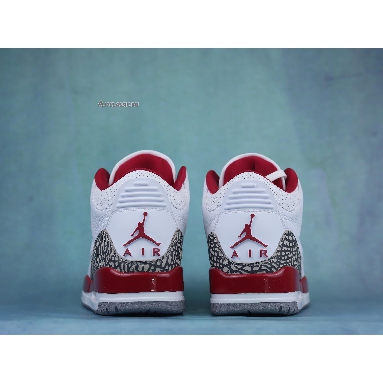 Air Jordan 3 Retro Cardinal Red CT8532-126 White/Light Curry/Cardinal Red/Cement Grey Sneakers
