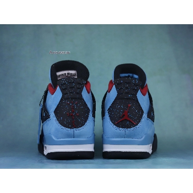 Travis Scott x Air Jordan 4 Retro Cactus Jack 308497-406-02 University Blue/Varsity Red-Black Sneakers