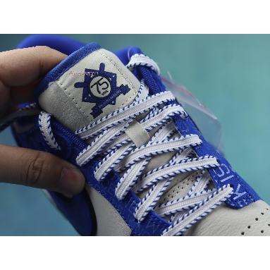 Nike Dunk Low Jackie Robinson DV2122-400-02 Racer Blue/Racer Blue-Coconut Sneakers