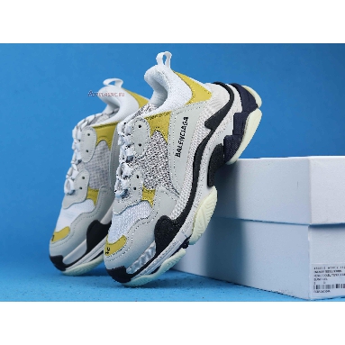 Balenciaga Triple S Sneaker White Yellow 2018 483513 W06E2 6890 White/Yellow/Grey/Black Sneakers