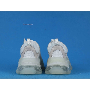 Balenciaga Triple S White Clear Sole 544351 W09E1 9000 White/White/Grey Sneakers