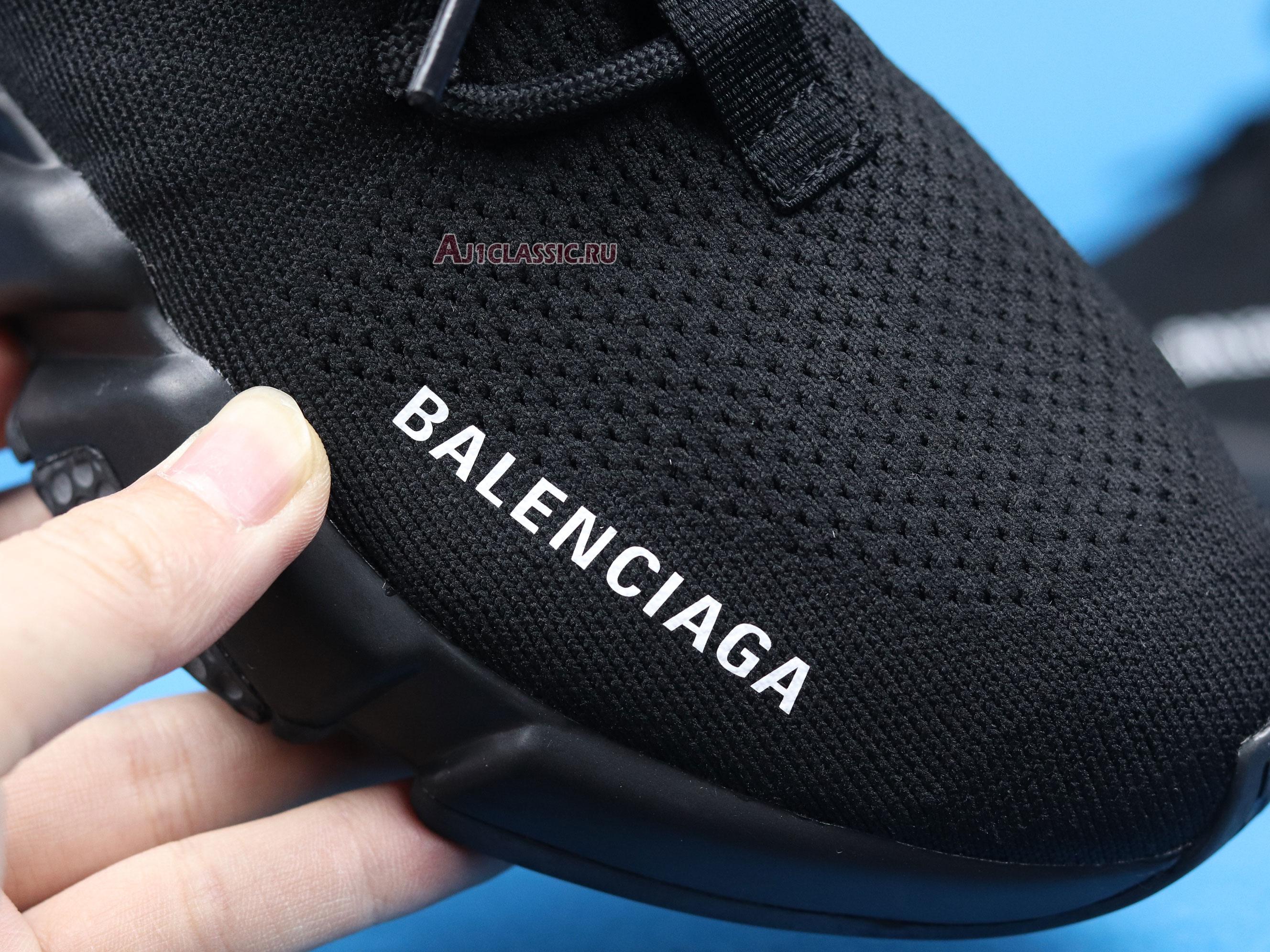 Balenciaga Speed Lace-Up Sneaker "Black" 587289 W2DB1 1013