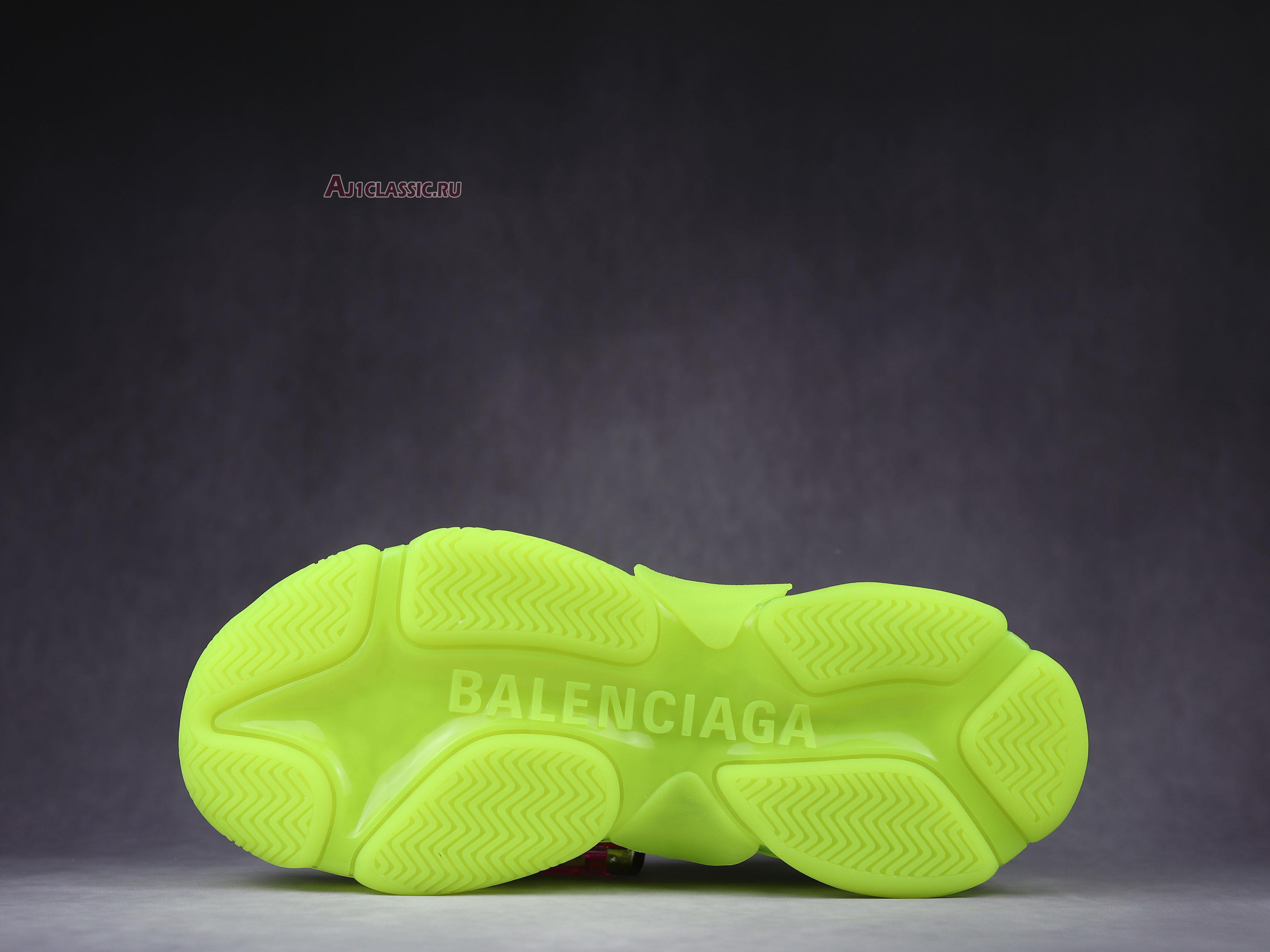Balenciaga Triple S Sneaker "Fluo Yellow" 541624 W2FF1 7320