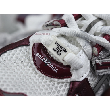 Balenciaga Runner Sneaker Burgundy 677403 W3RB3 9069 White/Burgundy/Grey Sneakers
