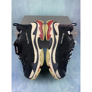 Balenciaga Triple S Sneaker Black Red 2018 533882 W09O1 1000 Black/Red Sneakers