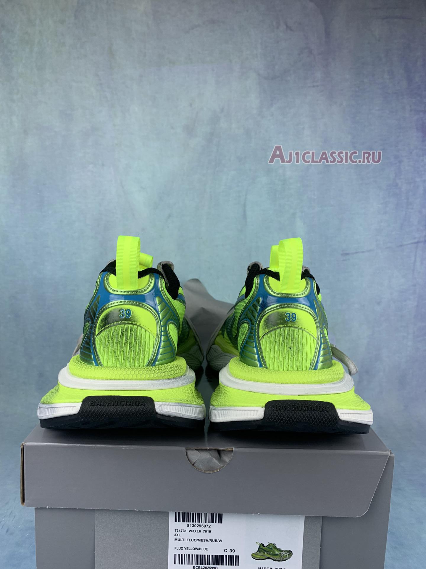 Balenciaga 3XL Sneaker "Worn-Out - Green" 734731 W3XL6 7019
