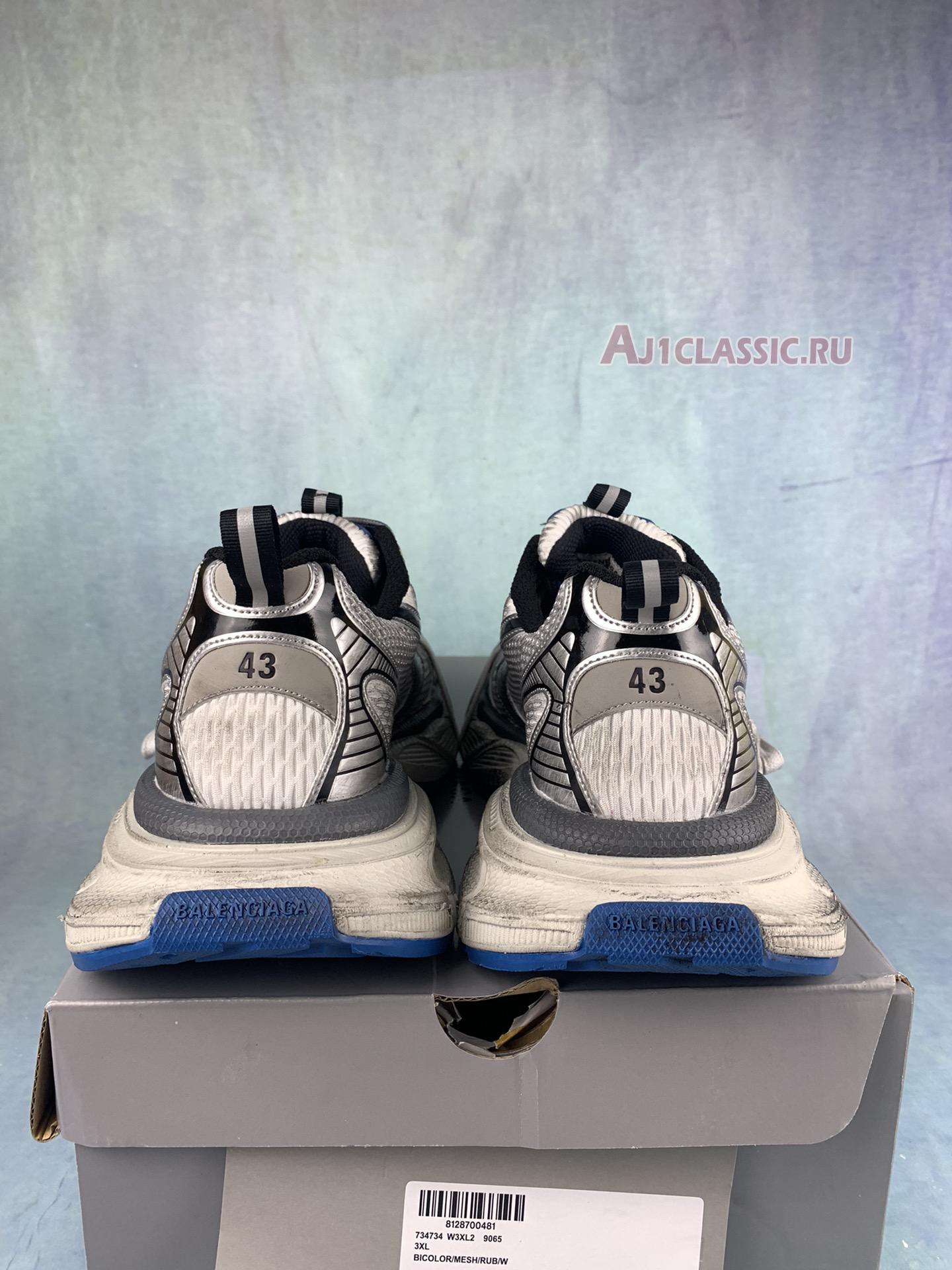 Balenciaga 3XL Sneaker "Worn-Out - Grey Blue" 734734 W3XL2 9065