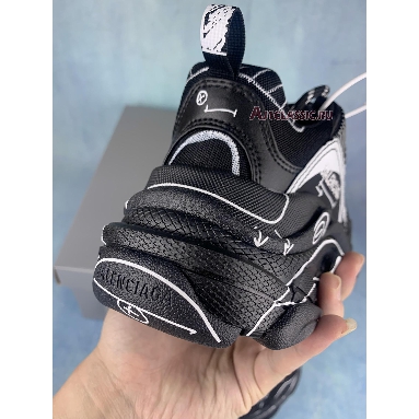 Balenciaga Triple S Sketch-Print Sneakers Black 536737 W3SRB 1090 Black/White Sneakers