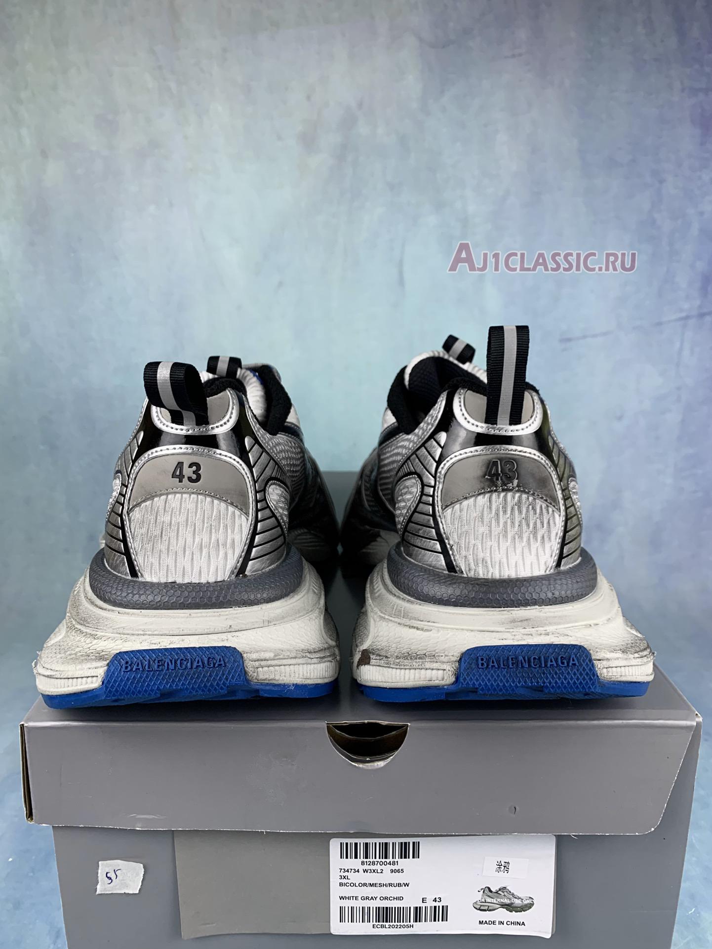 Balenciaga 3XL Sneaker "Worn-Out - Dark Grey Blue" 734734 W3XL7 1214
