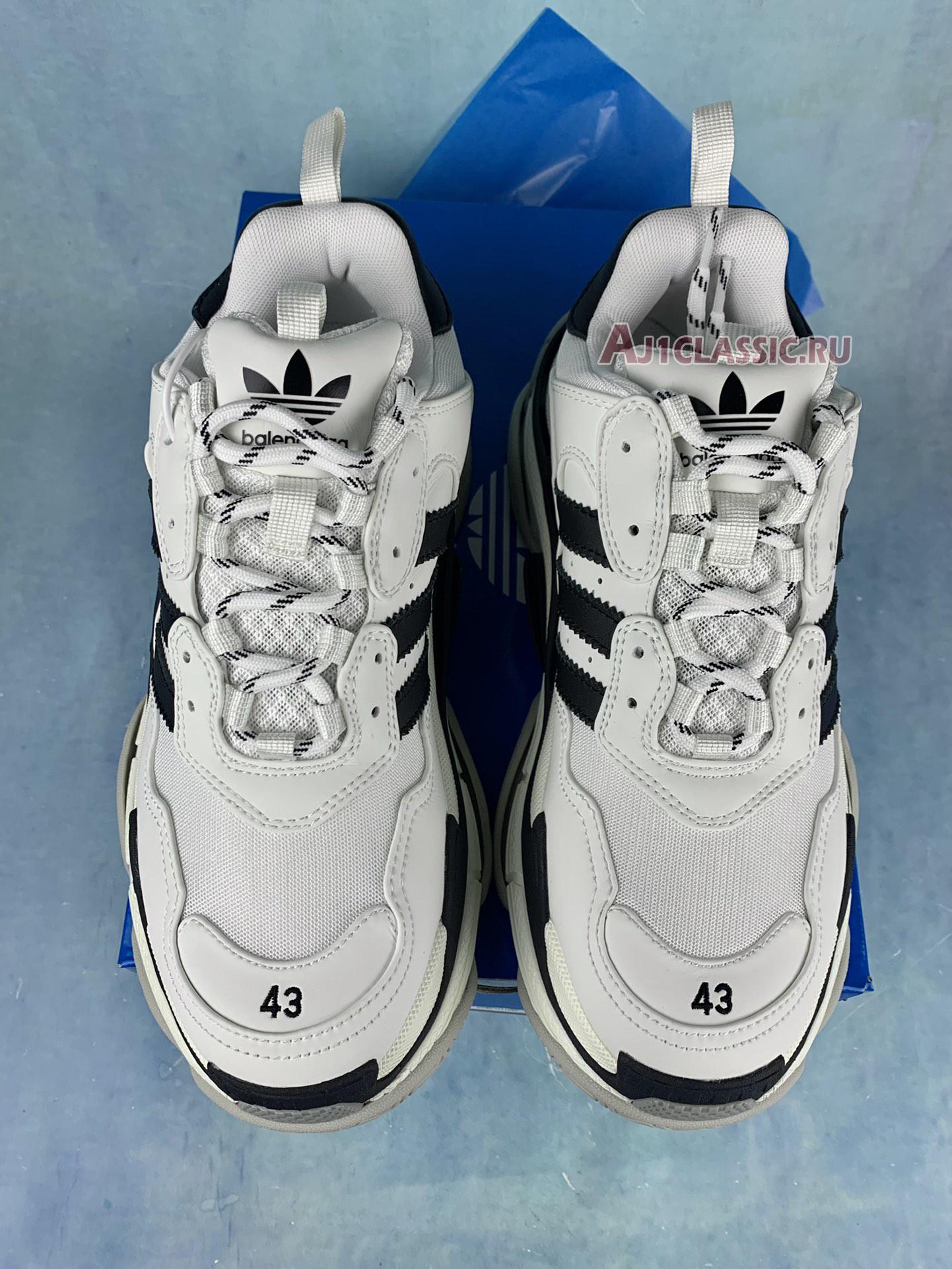 Adidas x Balenciaga Triple S Sneaker "White" 2 710021 W2ZB1 9112-2