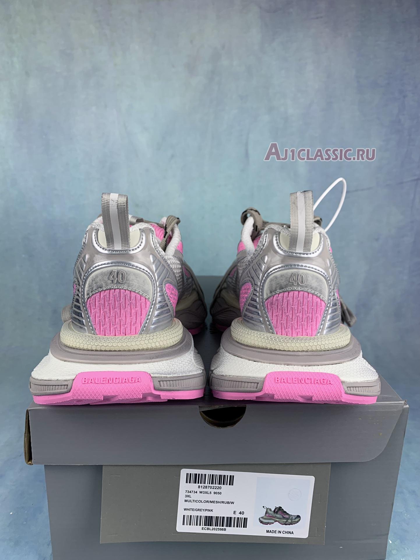 Balenciaga 3XL Sneaker "Worn-Out - Grey Pink" 734734 W3XL5 9050