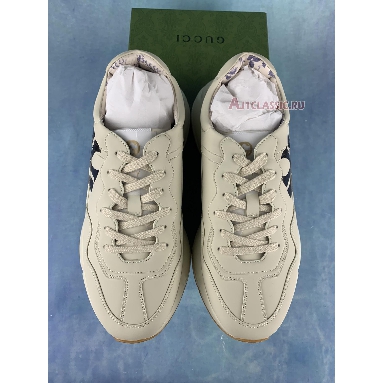 Gucci Rhyton Leather Sneaker NY Yankees 548638 DRW00 9022 White/Black Sneakers