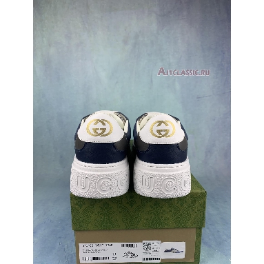 Gucci GG Embossed Sneaker Beige Blue 669582 UPGB0 4273 Beige/Blue Sneakers